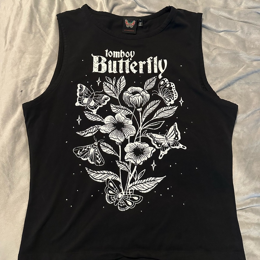 Tomboy Butterfly Tank Top